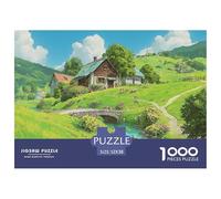 Sinoshow_24085_a_Picturesque_Countryside_Scene_with_Rolling_HIL_d9b293ea-94a2-4ef4-8711-e59ad653a551_1 1000 Pièces Casse-tête Difficile, Dur, Quasi Impossible Jeu De Puzzle, Cadeau De Noël Aux Images