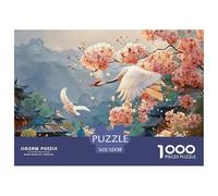 Sinoshow_24085_a_Pink_Cherry_Tree_Blooms_in_The_Distance_and_wh_13271ede-690c-475c-ab4d-746cc3a3bfb0_3 1000 Pièces Casse-tête Amusant, Stimulant Et Cérébral Puzzle, Jouets Éducatifs Uniques Et Stimul