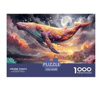 Sinoshow_24085_a_Pink_Whale_is_Flying_Over_The_City_of_Los_Ange_07c4a815-b41f-4dbb-a884-0c4691bf13a4_4 1000 Pièces Casse-tête Stimulant Et Éducatif Puzzle, Jeu Familial Anti-Stress, Jouets Familiaux