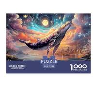 Sinoshow_24085_a_Pink_Whale_with_Its_Head_Raised_Above_The_City_78cecef2-e422-4a51-ace6-7a5641e157da_3 (1) 1000 Pièces Casse-tête Stimulant Et Éducatif Jeu De Puzzle, Cadeau De Noël Aux Images Éclata