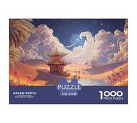 Sinoshow_24085_a_Realistic_Illustration_of_an_Oasis_in_The_dese_af8ca247-ccd8-4e2e-9eca-153865cc032b_3 1000 Pièces Casse-tête Stimulant Et Éducatif Jeu De Puzzle, Jouets Éducatifs Uniques Et Stimulan