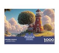 Sinoshow_24085_a_Red_Lighthouse_with_a_White_Roof_and_Walls_STA_3f45d1ed-effa-411f-a831-f2de5189ba5a_3 1000 Pièces Casse-tête Stimulant Et Éducatif Puzzle, Jouets Éducatifs Uniques Et Stimulants,Stre