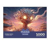 Sinoshow_24085_a_Robot_in_Armor_Made_of_Old_Metal_with_The_City_23d95826-1b6a-4570-9de4-db6f263bc6c6_1 1000 Pièces Casse-tête Difficile, Dur, Quasi Impossible Puzzle, Jeu Familial Anti-Stress, Cadeau