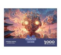 Sinoshow_24085_a_Robot_in_Armor_Made_of_Old_Metal_with_The_City_23d95826-1b6a-4570-9de4-db6f263bc6c6_3 1000 Pièces Casse-tête Stimulant Et Éducatif Jeu De Puzzle, Jouets Éducatifs Uniques Et Stimulan