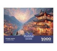 Sinoshow_24085_a_Serene_Landscape_with_Traditional_Architecture_da8ecef1-b747-42b8-a725-c10406adc429_3 1000 Pièces Casse-tête Amusant, Stimulant Et Cérébral Puzzle, Jouets Éducatifs Uniques Et Stimul