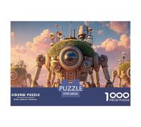 Sinoshow_24085_a_Silver_Robot_with_Four_Large_Metallic_Legs_STA_fea4856b-350f-4dfe-be64-014641915991_4 1000 Pièces Casse-tête Difficile, Dur, Quasi Impossible Jeu De Puzzle, Jeu Familial Anti-Stress,