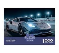 Sinoshow_24085_a_Silver_Supercar_Covered_in_Diamonds_is_Driving_356cd5f8-e1ef-4552-bf1c-4cb4781ea66b_2 1000 Pièces Casse-tête Amusant, Stimulant Et Cérébral Puzzle, Jouets Éducatifs Uniques Et Stimul
