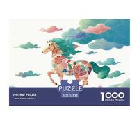 Sinoshow_24085_a_Simple_Line_Drawing_of_an_Animated_Horse_in_re_aaaad28b-b35d-441c-8010-efcdf440ef93_1 1000 Pièces Casse-tête Amusant, Stimulant Et Cérébral Jeu De Puzzle, Jouets Éducatifs Uniques Et