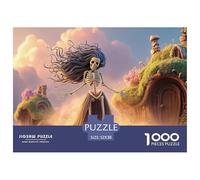 Sinoshow_24085_a_Skeleton_Woman_Dancing_in_The_Style_of_Picasso_67d4395b-7dfc-4aaa-8e35-07d917ce9e8d_3 1000 Pièces Casse-tête Difficile, Dur, Quasi Impossible Jeu De Puzzle, Cadeau De Noël Aux Images