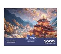 Sinoshow_24085_a_Small_House_in_The_Middle_of_Green_Mountains_a_07eb15e0-2e8d-435e-a947-33b39464a239_1 1000 Pièces Casse-tête Stimulant Et Éducatif Puzzle, Jouets Éducatifs Uniques Et Stimulants,Stre