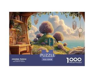 Sinoshow_24085_a_Small_Room_with_an_Open_Window_Overlooking_The_f07e6d3c-eae5-435c-80a1-63fcaa19f53a_1 1000 Pièces Casse-tête Stimulant Et Éducatif Puzzle, Jouets Éducatifs Uniques Et Stimulants,Stre