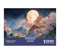 Sinoshow_24085_a_Stunning_Moonlit_Night_Scene_with_Mountains_TR_5d806d90-458e-429f-b365-09d706017d89_3 1000 Pièces Casse-tête Stimulant Et Éducatif Jeu De Puzzle, Jouets Éducatifs Uniques Et Stimulan