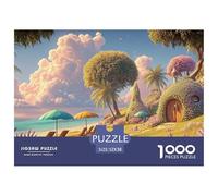 Sinoshow_24085_a_Sunny_Beach_Scene_with_Palm_Trees_Flowers_and__7e839259-aa55-4086-9443-a40d01e56983_2 1000 Pièces Casse-tête Stimulant Et Éducatif Jeu De Puzzle, Jouets Éducatifs Uniques Et Stimulan