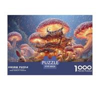 Sinoshow_24085_a_Tiny_Mushroom_House_on_The_Bank_of_an_enchante_aad8d49d-2d7a-4d60-a65a-e72b221ff593_3 1000 Pièces Casse-tête Difficile, Dur, Quasi Impossible Puzzle, Jeu Familial Anti-Stress, Cadeau