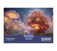 Sinoshow_24085_a_Tiny_Mushroom_House_on_The_Bank_of_an_enchante_aad8d49d-2d7a-4d60-a65a-e72b221ff593_2 1000 Pièces Casse-tête Stimulant Et Éducatif Jeu De Puzzle, Cadeau De Noël Aux Images Éclatantes