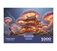Sinoshow_24085_a_Tiny_Mushroom_House_on_The_Bank_of_an_enchante_aad8d49d-2d7a-4d60-a65a-e72b221ff593_3 1000 Pièces Casse-tête Stimulant Et Éducatif Jeu De Puzzle, Jouets Éducatifs Uniques Et Stimulan
