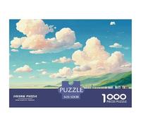 Sinoshow_24085_a_Train_of_Cargo_Cars_is_Driving_Along_The_Road__82ca3b46-e7c9-4980-9bd0-f9a3c174e4bd_4 1000 Pièces Puzzles Difficile, Dur, Quasi Impossible Jeu De Puzzle, Jouets Éducatifs Uniques Et