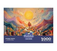 Sinoshow_24085_a_Vibrant_Illustration_of_The_Bustling_Cityscape_f38e61ec-abb9-4082-a3b7-b2d9cb2b8c2f_2 1000 Pièces Puzzles Difficile, Dur, Quasi Impossible Jeu De Puzzle, Cadeau De Noël Aux Images Éc