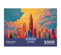 Sinoshow_24085_a_Vibrant_Vector_Illustration_of_The_City_Skylin_36e49b7c-1ed5-41d4-be61-c2766f3a1b41_1 1000 Pièces Puzzles Difficile, Dur, Quasi Impossible Jeu De Puzzle, Cadeau De Noël Aux Images Éc