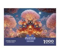 Sinoshow_24085_a_Whimsical_Cartoon-Style_House_nestled_in_The_h_7ebc1b04-8729-4bf5-8999-192658cd72f4_4 1000 Pièces Casse-tête Difficile, Dur, Quasi Impossible Puzzle, Jeu Familial Anti-Stress, Jouets