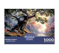 Sinoshow_24085_a_Whimsical_Illustration_of_an_Old_Oak_Tree_with_a22055fb-5e02-46ce-ab2b-907302a7b307_3 1000 Pièces Casse-tête Difficile, Dur, Quasi Impossible Jeu De Puzzle, Jouets Éducatifs Uniques