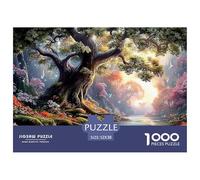 Sinoshow_24085_a_Whimsical_Illustration_of_an_Old_Oak_Tree_with_a22055fb-5e02-46ce-ab2b-907302a7b307_3 1000 Pièces Casse-tête Stimulant Et Éducatif Puzzle, Cadeau De Noël Aux Images Éclatantes, Jouet