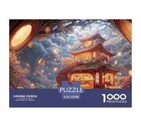 Sinoshow_24085_a_Whimsical_Treehouse_Interior_with_Round_Window_d5b61b4f-194c-43e8-a392-6df58720f05f_3 1000 Pièces Casse-tête Stimulant Et Éducatif Jeu De Puzzle, Jouets Éducatifs Uniques Et Stimulan