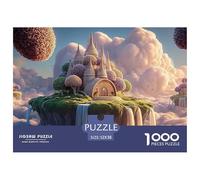 Sinoshow_24085_a_White_Palace_on_Top_of_an_Island_Surrounded_by_f38ceb27-b44f-4f43-8110-d1f98a0d28af_4 1000 Pièces Casse-tête Stimulant Et Éducatif Puzzle, Cadeau De Noël Aux Images Éclatantes, Cadea
