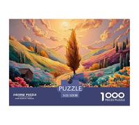 Sinoshow_24085_a_Winding_Path_Leading_Through_Rolling_Hills_Wit_7ca8edc6-1aa3-408b-98c4-7f87c90fcba4_4 1000 Pièces Casse-tête Amusant, Stimulant Et Cérébral Jeu De Puzzle, Jouets Éducatifs Uniques Et
