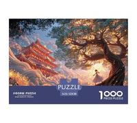 Sinoshow_24085_a_Woman_Dancing_Under_an_Ancient_Tree_Surrounded_a6039e89-bb26-4ced-b547-4c05794841ac_3 1000 Pièces Casse-tête Difficile, Dur, Quasi Impossible Jeu De Puzzle, Cadeau De Noël Aux Images