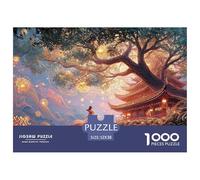 Sinoshow_24085_a_Woman_Dancing_Under_an_Ancient_Tree_Surrounded_a6039e89-bb26-4ced-b547-4c05794841ac_4 1000 Pièces Casse-tête Amusant, Stimulant Et Cérébral Puzzle, Jouets Éducatifs Uniques Et Stimul
