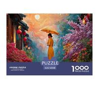 Sinoshow_24085_a_Woman_in_a_Yellow_Cheongsam_Walking_on_The_ANC_2b1610a8-74a0-4021-b8c3-4a0a8a3ed53a_4 1000 Pièces Casse-tête Amusant, Stimulant Et Cérébral Puzzle, Cadeau De Noël Aux Images Éclatant