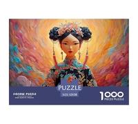 Sinoshow_24085_an_Elegant_and_Dignified_Chinese_Empress_Wearing_46a38ec7-ea1a-4d50-b20f-e99c2b913502_3 1000 Pièces Puzzles Stimulant Et Éducatif Puzzle, Jouets Éducatifs Uniques Et Stimulants,Stress