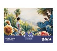 Sinoshow_24085_an_Illustration_of_an_Elegant_Woman_in_The_cactu_edd6d9e2-1164-491c-b595-aa332ad3f66e_4 1000 Pièces Casse-tête Amusant, Stimulant Et Cérébral Puzzle, Jeu Familial Anti-Stress, Jouets F