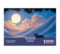 Sinoshow_24085_Beautiful_Black_Horse_with_a_White_Mane_and_a_ba_74191a8e-29d1-4e43-bbb1-898f170031b9_1 1000 Pièces Casse-tête Amusant, Stimulant Et Cérébral Puzzle, Jouets Éducatifs Uniques Et Stimul