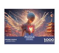 Sinoshow_24085_Beautiful_Female_Angel_with_Broken_Heart_on_Her__2817eb95-8a68-4c60-ac97-64ca5e6afda0_4 1000 Pièces Casse-tête Stimulant Et Éducatif Jeu De Puzzle, Jeu Familial Anti-Stress, Cadeaux D'