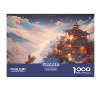 Sinoshow_24085_Chinese_Ink_Painting_a_Small_Village_on_The_Rive_8288d864-2f1d-493d-bdc2-134de0e3dd51_3 1000 Pièces Casse-tête Difficile, Dur, Quasi Impossible Jeu De Puzzle, Cadeau De Noël Aux Images