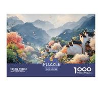 Sinoshow_24085_Chinese-Style_Houses_with_White_Walls_and_Black__4643f42f-9e2f-487d-98d8-fa0315c6e64f_4 1000 Pièces Casse-tête Difficile, Dur, Quasi Impossible Puzzle, Jeu Familial Anti-Stress, Jouets