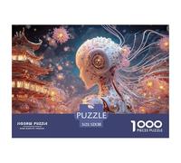 Sinoshow_24085_Close-up_of_a_White_and_Pink_Biomechanical_cybor_e31d11b3-e6e8-47a4-be6b-1974476b306a_2 1000 Pièces Casse-tête Stimulant Et Éducatif Jeu De Puzzle, Jouets Éducatifs Uniques Et Stimulan