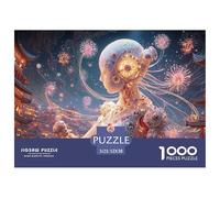 Sinoshow_24085_Close-up_of_a_White_and_Pink_Biomechanical_cybor_e31d11b3-e6e8-47a4-be6b-1974476b306a_1 1000 Pièces Casse-tête Difficile, Dur, Quasi Impossible Puzzle, Jouets Éducatifs Uniques Et Stim