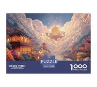 Sinoshow_24085_Colorful_Clouds_and_Misty_Mountains_in_The_dista_12bb7a9b-6b27-4fa0-b09a-8bed78abee31_3 1000 Pièces Casse-tête Stimulant Et Éducatif Jeu De Puzzle, Cadeau De Noël Aux Images Éclatantes