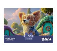 Sinoshow_24085_Cute_Happy_Puppy_Portrait_in_The_Style_of_an_ACR_52fbf03d-4c04-4abd-9fb3-44923376efe8_3 1000 Pièces Casse-tête Stimulant Et Éducatif Jeu De Puzzle, Cadeau De Noël Aux Images Éclatantes