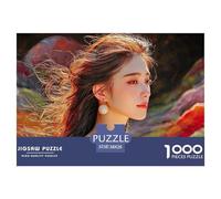 Sinoshow_24085_Cute_k-Pop_Idol_with_Long_Hair_Flowing_in_The_wi_bdf06da0-40a5-4d23-af2f-6bb3d08ae312_4 1000 Pièces Casse-tête Stimulant Et Éducatif Jeu De Puzzle, Jouets Éducatifs Uniques Et Stimulan