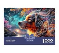 Sinoshow_24085_Dreaming_ais_Painting_of_dreamai_The_Vibrant_col_5a117910-3d62-49d6-b273-c375fee567a2_2 1000 Pièces Casse-tête Difficile, Dur, Quasi Impossible Jeu De Puzzle, Jeu Familial Anti-Stress,