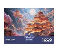 Sinoshow_24085_Elegant_Chinese-Style_Architecture_Cascading_wat_7b95d573-281b-44db-95e9-03ceb69ff613_4 1000 Pièces Casse-tête Stimulant Et Éducatif Puzzle, Jeu Familial Anti-Stress, Jouets Familiaux