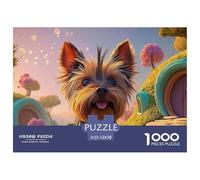 Sinoshow_24085_Illustration_of_a_Cute_Yorkshire_Terrier_Dog_vec_610c9bd8-c46c-4b88-8775-7e325fd3df49_2 1000 Pièces Casse-tête Stimulant Et Éducatif Puzzle, Jeu Familial Anti-Stress, Jouets Familiaux