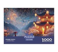 Sinoshow_24085_in_The_Blue_Night_Under_an_Umbrella_of_White_flo_40bb72de-143c-4d18-8660-fbeb3971ef2c_1 1000 Pièces Casse-tête Stimulant Et Éducatif Jeu De Puzzle, Jeu Familial Anti-Stress, Jouets Fam