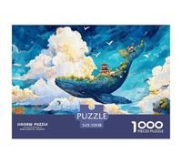 Sinoshow_24085_in_The_Blue_Sky_There_is_an_Island_Made_of_White_0b89ddca-3061-4207-8434-8e3f93b6b15f_4 1000 Pièces Casse-tête Amusant, Stimulant Et Cérébral Jeu De Puzzle, Jouets Éducatifs Uniques Et
