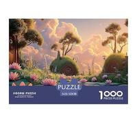 Sinoshow_24085_in_The_Center_of_an_Illustration_is_a_Pond_with__eebea7f1-48b5-4687-ba92-6bfcb7bc0729_4 1000 Pièces Casse-tête Difficile, Dur, Quasi Impossible Jeu De Puzzle, Jeu Familial Anti-Stress,