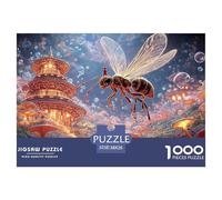 Sinoshow_24085_in_The_Lush_Green_Mossy_Forest_an_Ant_with_Trans_b95e2fbf-8247-4ccb-8915-fe1b6a2343b2_1 1000 Pièces Casse-tête Stimulant Et Éducatif Puzzle, Jouets Éducatifs Uniques Et Stimulants,Stre